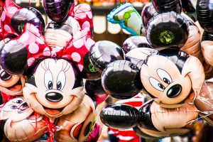Balões do Mickey e da Minnie