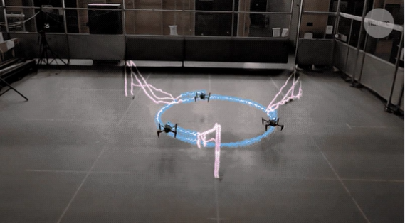 drones que constroem casas