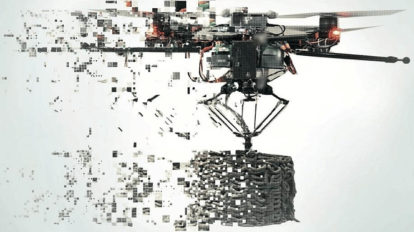 drones que constroem casa