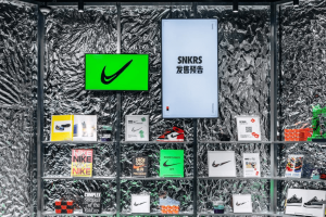 Conceito de compras Nike Style