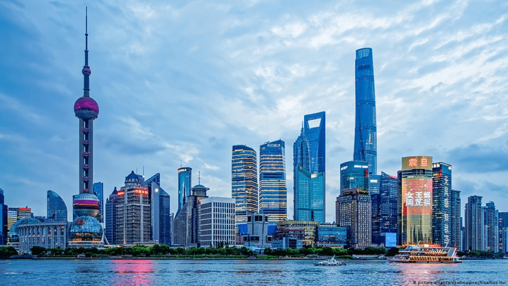 comércio exterior da China: Xangai