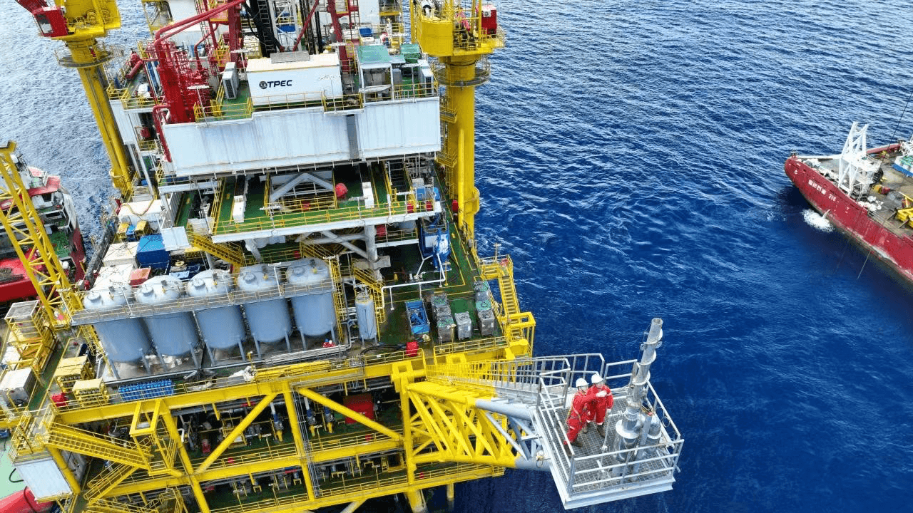Haiji-1, primeira plataforma petrolífera offshore da Ásia