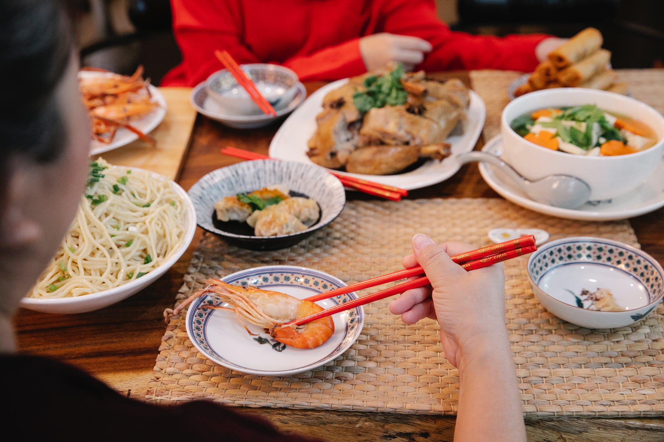 A relação entre o povo chinês e a comida