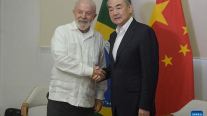 Encontro diplomático Brasil e China