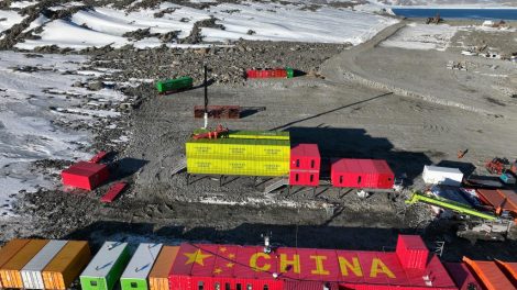Nova estação de pesquisa Antártica da China terá heliponto