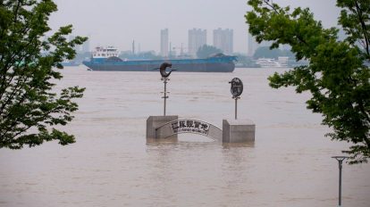 Cidades chinesas afundando