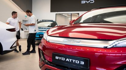 Carros elétricos chineses