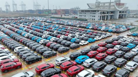 Vendas de automóveis na China agosto