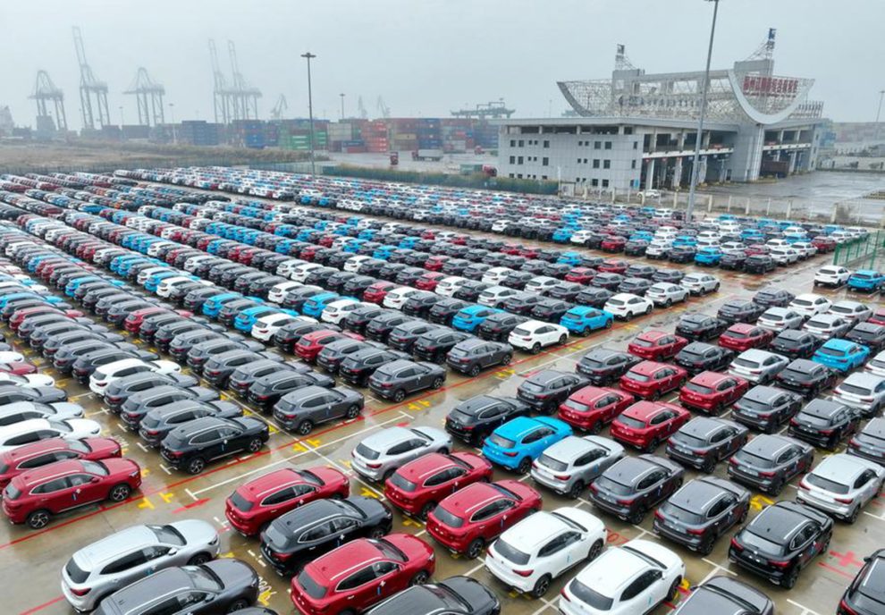 Vendas de automóveis na China agosto