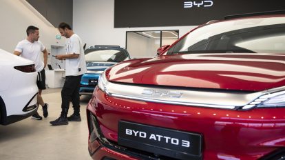 BYD ultrapassa Tesla