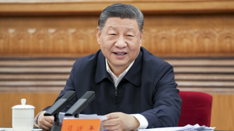 Xi participa de encontro