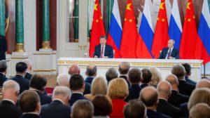 Xi se encontra com Putin e diz que China e Rússia assumirão responsabilidade especial como “países importantes”
