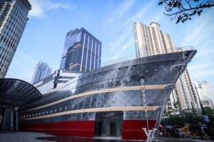 Navio Louis Vuitton Xangai