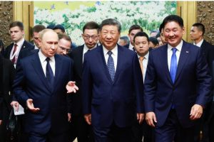 Reunião internacional na China