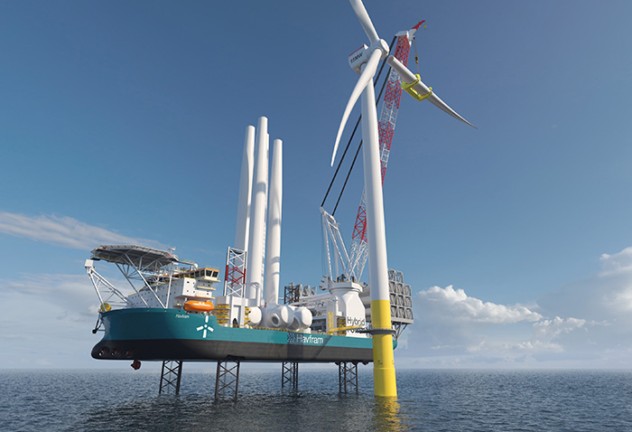 navio turbinas eólicas CC