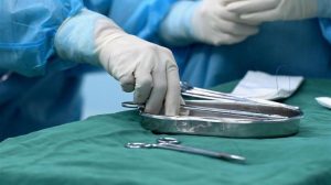 Bebê cirurgia robótica