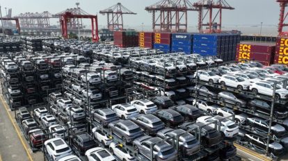 Exportações de veículos elétricos