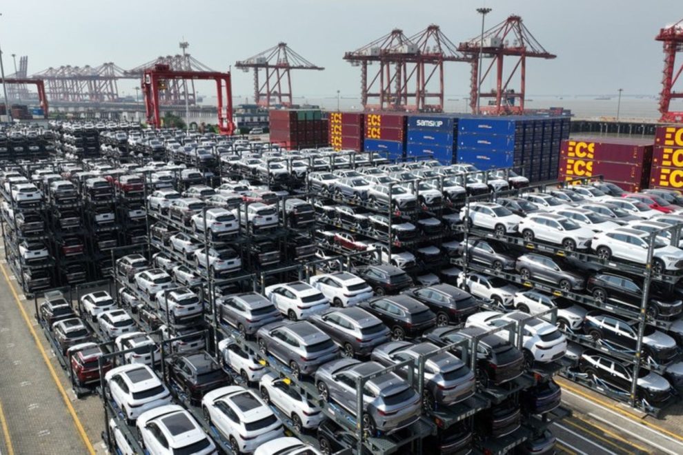 Exportações de veículos elétricos