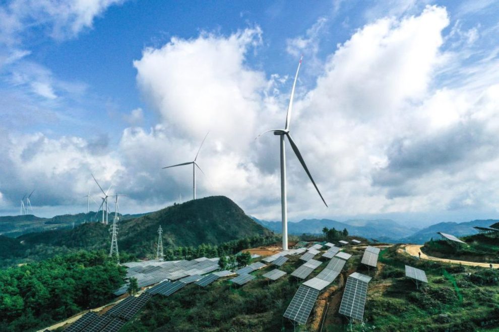 liderança em energia eólica