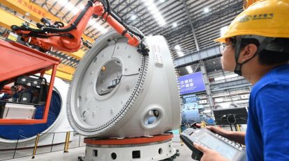 Maior turbina eólica offshore