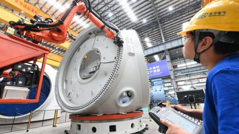 Maior turbina eólica offshore