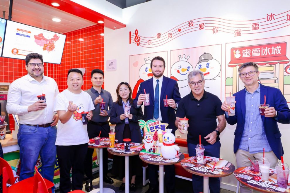 Mixue sorvete de açaí