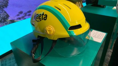 Capacete inteligente Keeta