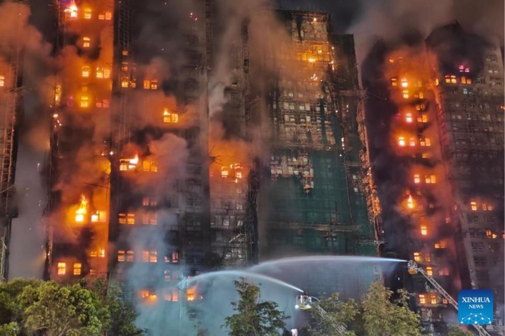 Incêndio em Hong Kong