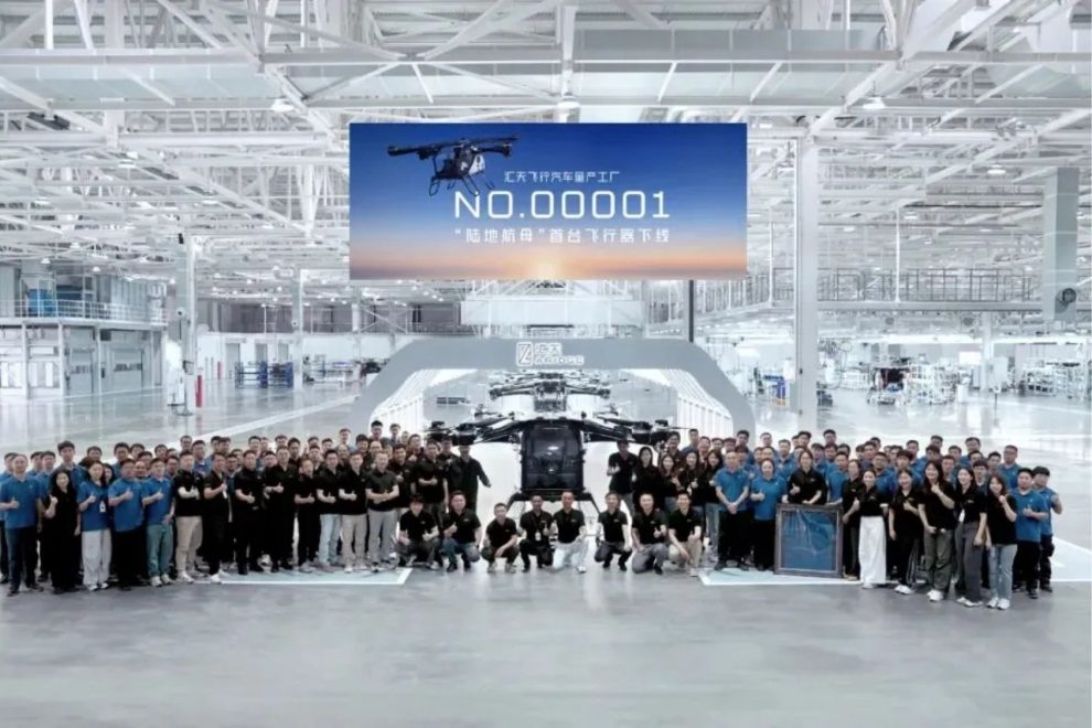 produção de carros voadores