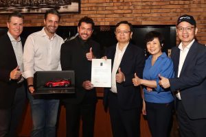 supercarro de luxo da BYD