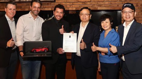 supercarro de luxo da BYD