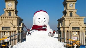 Boneco de neve China