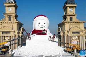 Boneco de neve China