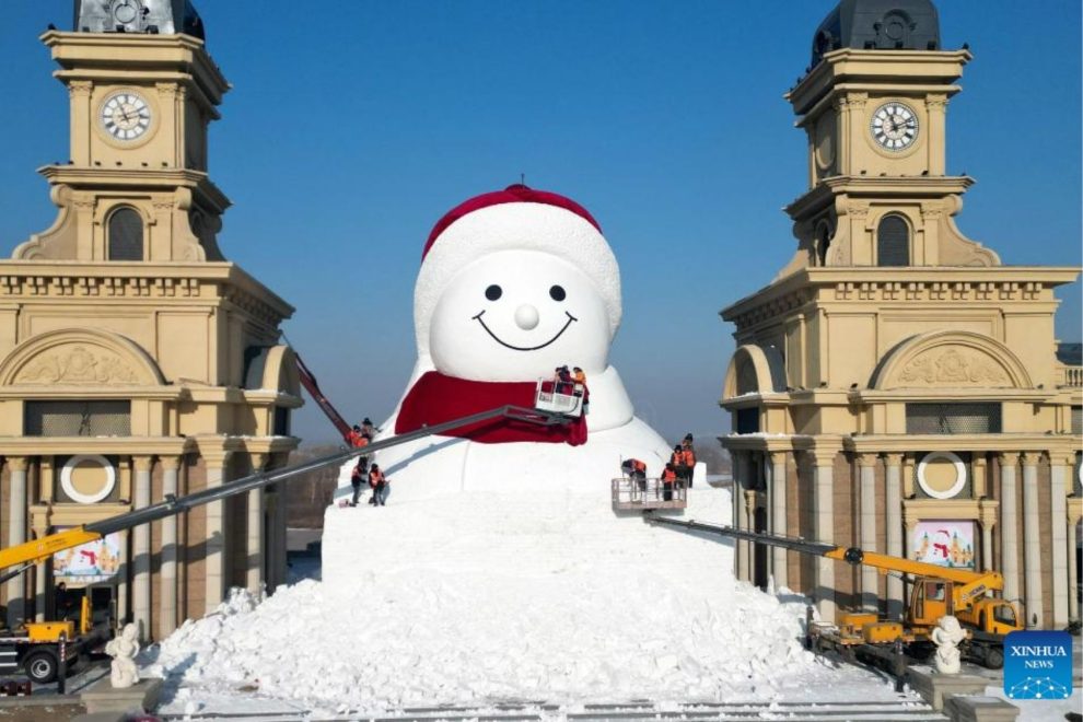 Boneco de neve China