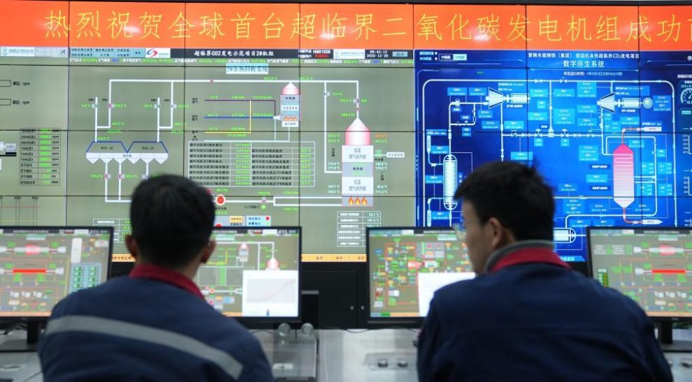 Eletricidade por CO2