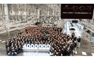 Fábrica da Tesla em Xangai