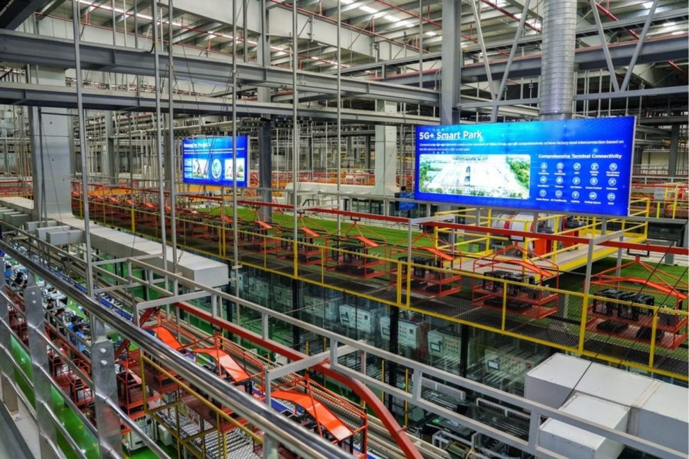 5G fábricas inteligentes