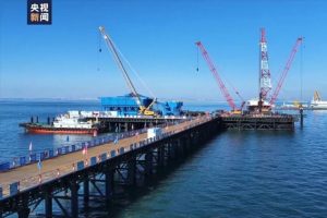 China estrutura central de ponte