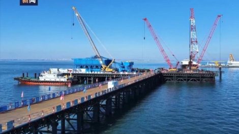 China estrutura central de ponte