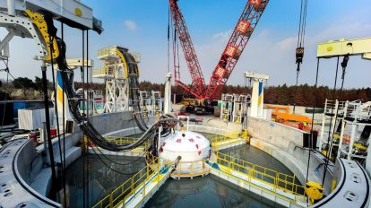 Maior máquina de escavação