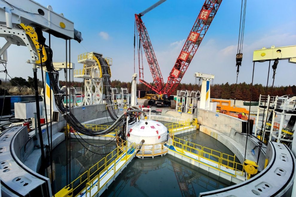 Maior máquina de escavação