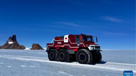 Veículo chinês Antártida