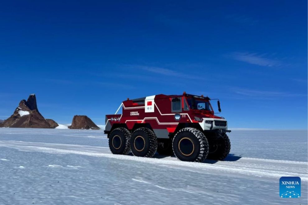 Veículo chinês Antártida