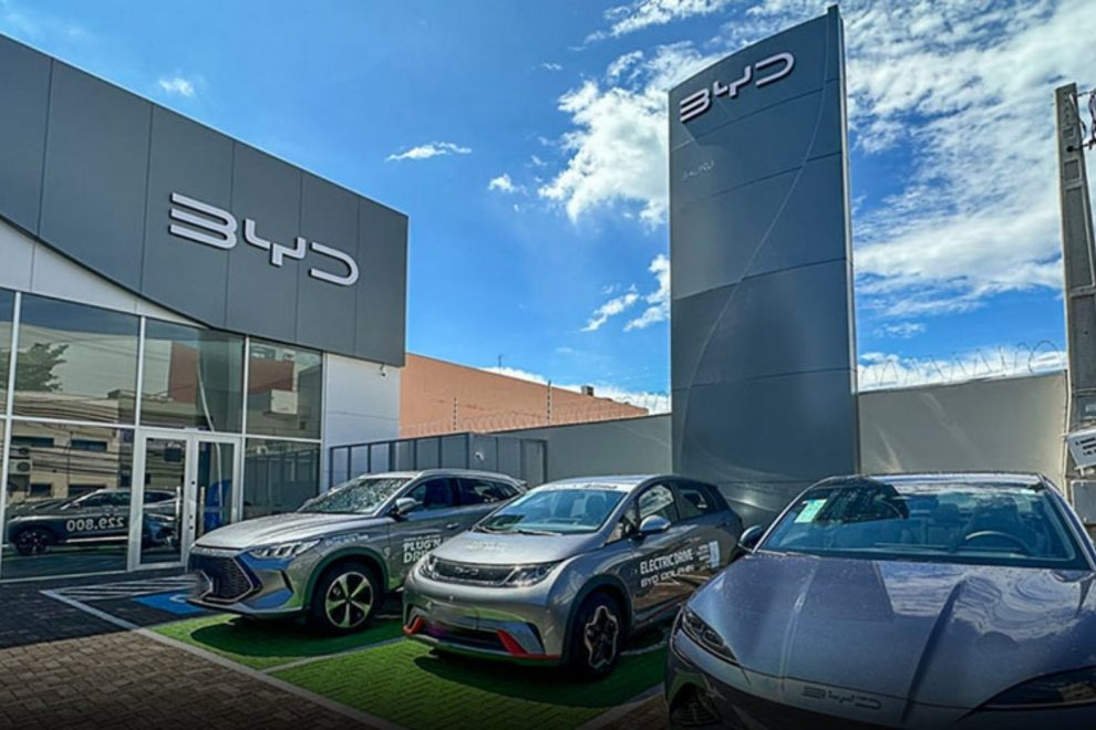BYD vendas mercado brasileiro
