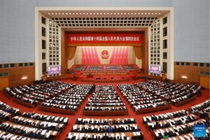 China encerra sessão legislativa