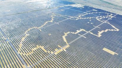 Maior usina solar da China