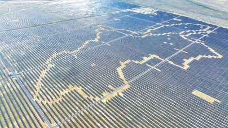 Maior usina solar da China