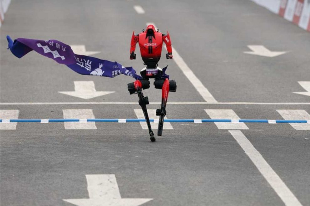 Robô meia maratona