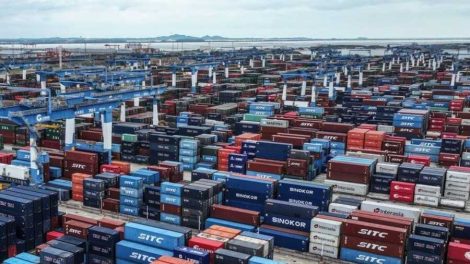 exportações da China em maio