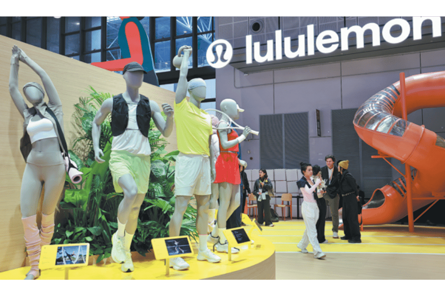 Lululemon na China
